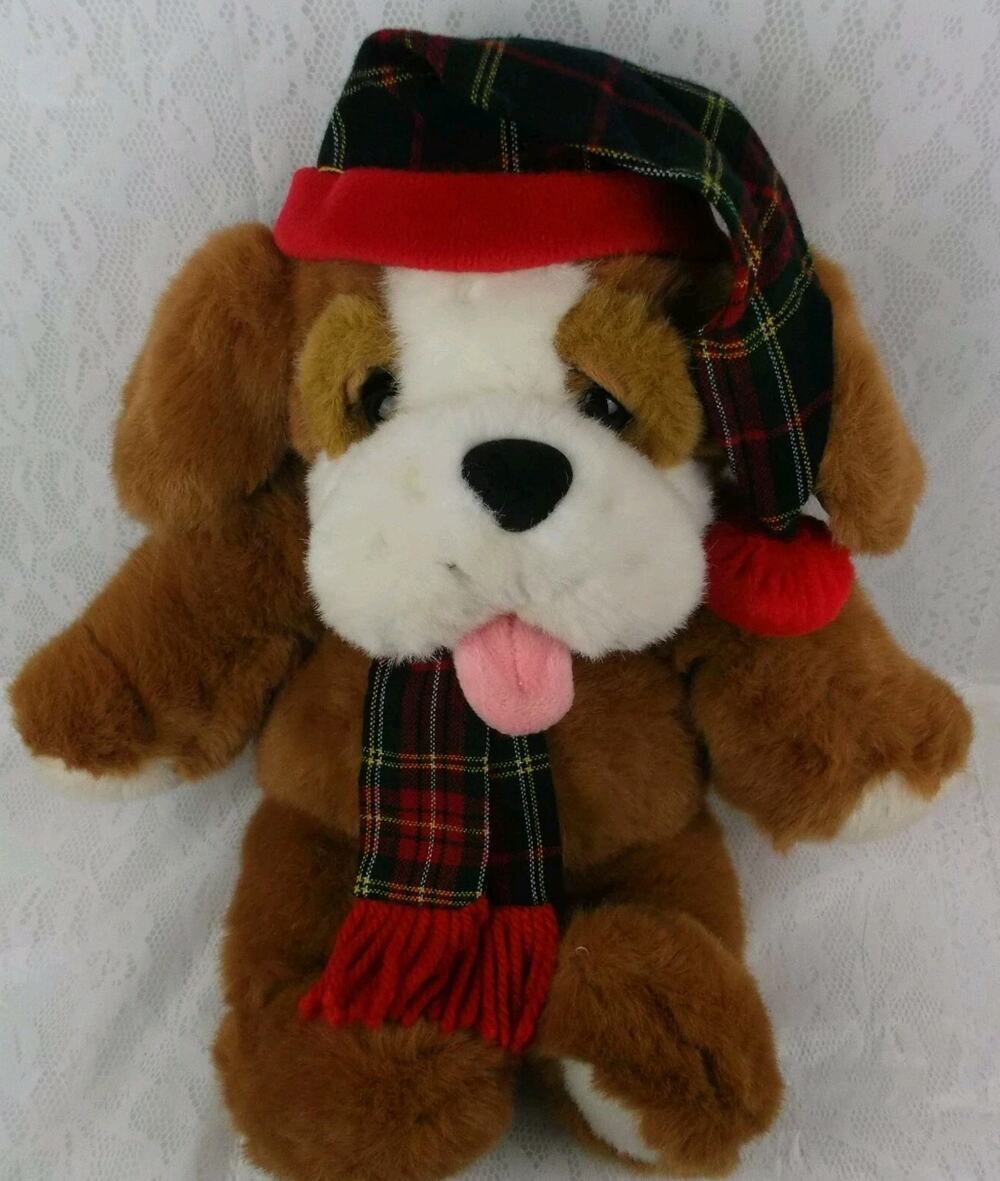 Commonwealth Saint Bernard Plush Dog Puppy Digby Dexter 19" Stuffed 1995 90s